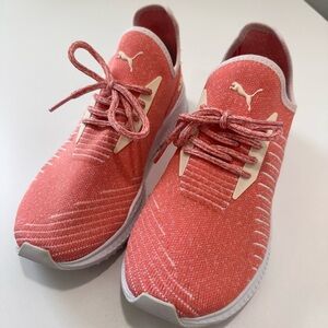 Puma Vibrant Coral Athletic Shoes